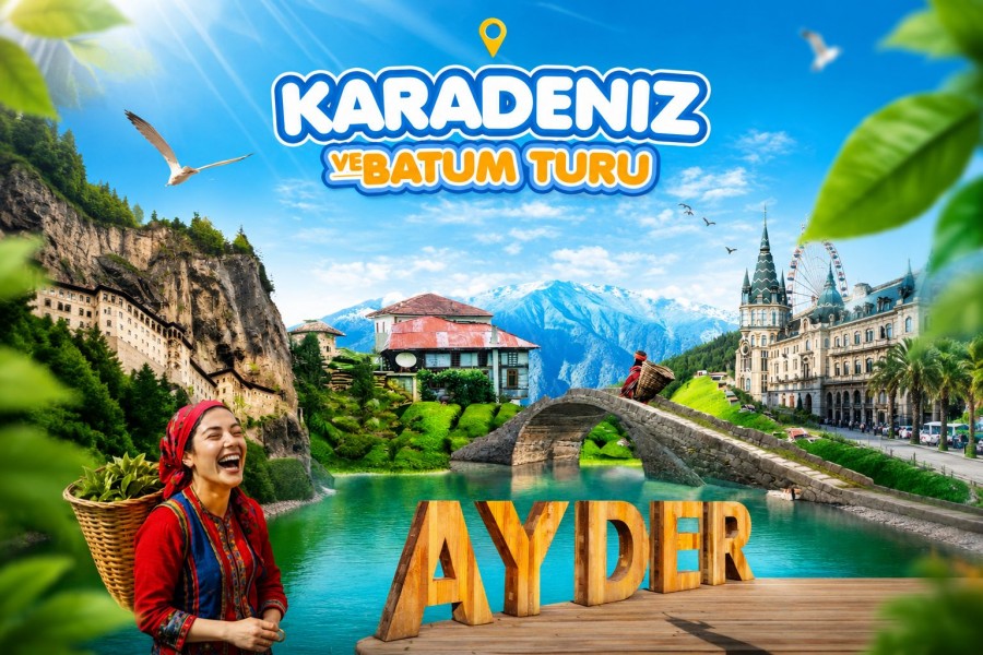 3 Gece 4 Gün Karadeniz Yaylalar Batum Turu