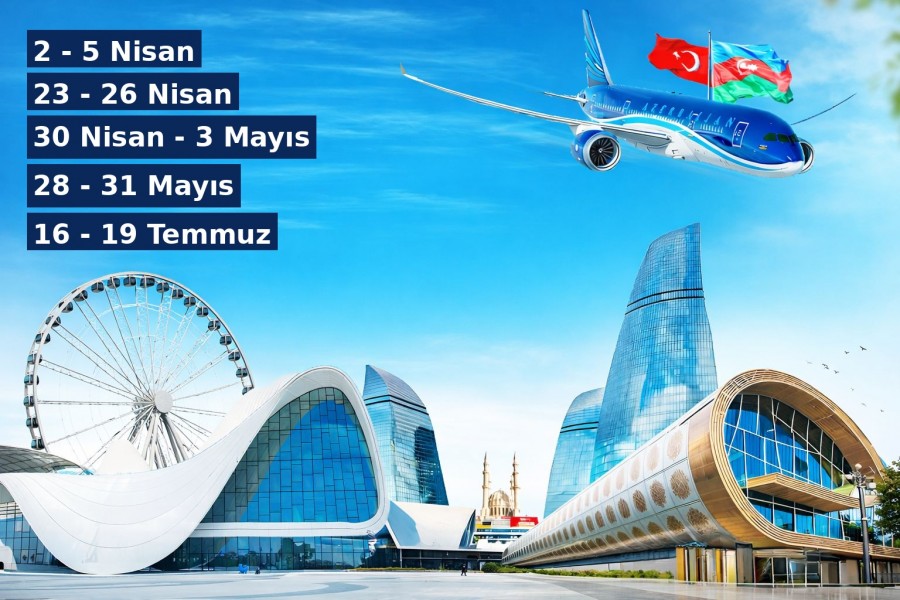 Azerbaycan Bakü Turu (Uçaklı)