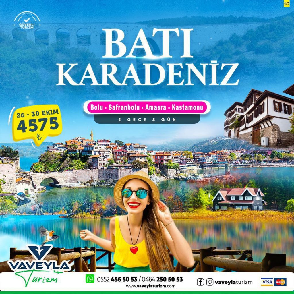 Rize Trabzon Çıkıslı Batı Karadeniz Turu